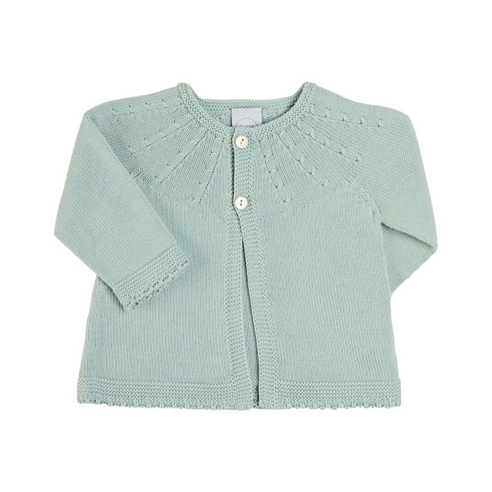 Pepa London Openwork Detail Baby Cardigan